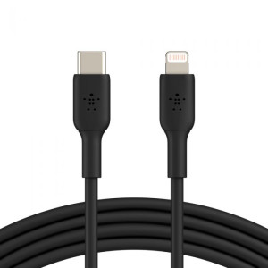 BELKIN CAA003bt1MBK Lightning to USB-C Cable,  1M,  Black