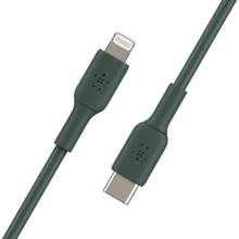 BELKIN CAA003bt1MMG Lightning to USB-C Cable,  1M,  Midnight Green