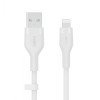 BELKIN CAA008bt2MWH BOOST CHARGE USB-A to LTG_silicone, 2M, White BELKIN CAA008bt2MWH BOOST CHARGE USB-A to LTG_silicone, 2M, White