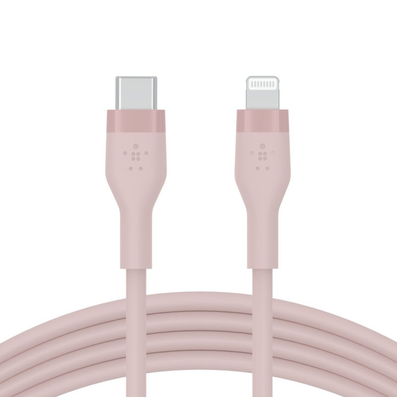 BELKIN CAA009bt1MPK BOOST CHARGE USB-C to LTG_silicone,  1M,  Pink