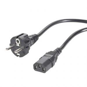 BELKIN F3A225cp1.8M-P EUROPEAN MAINS LEAD CABLE,  IEC F/EURO STYLE M; 1.8M