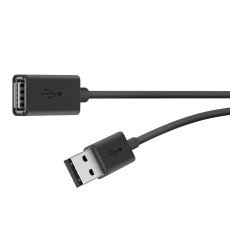 BELKIN F3U153bt1.8M CABLE, USB, DSTP, USBAM/USBAF, 1.8M, EXTENSION