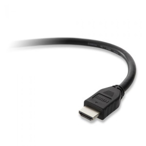 BELKIN F3Y017bt1.5MBLK CABLE,  HDMI/HDMI, 1.5M, BLK, Nickel plated, STNRD, 1.4
