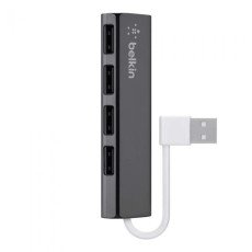 BELKIN F4U042bt 4PORT TRAVEL USB 2.0 HUB,  ULTRA-SLIM SERIES