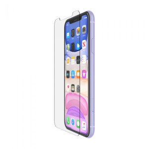 BELKIN F8W942zz-AM Ultra Glass (LAS tech) Anti-Microbial iPhone 11, EZ tray BELKIN F8W942zz-AM Ultra Glass (LAS tech) Anti-Microbial iPhone 11, EZ tray