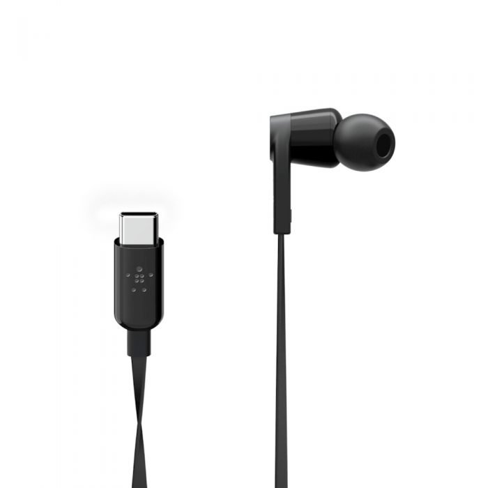 BELKIN G3H0002btBLK USB-C,  In-Ear Headphones, BLACK