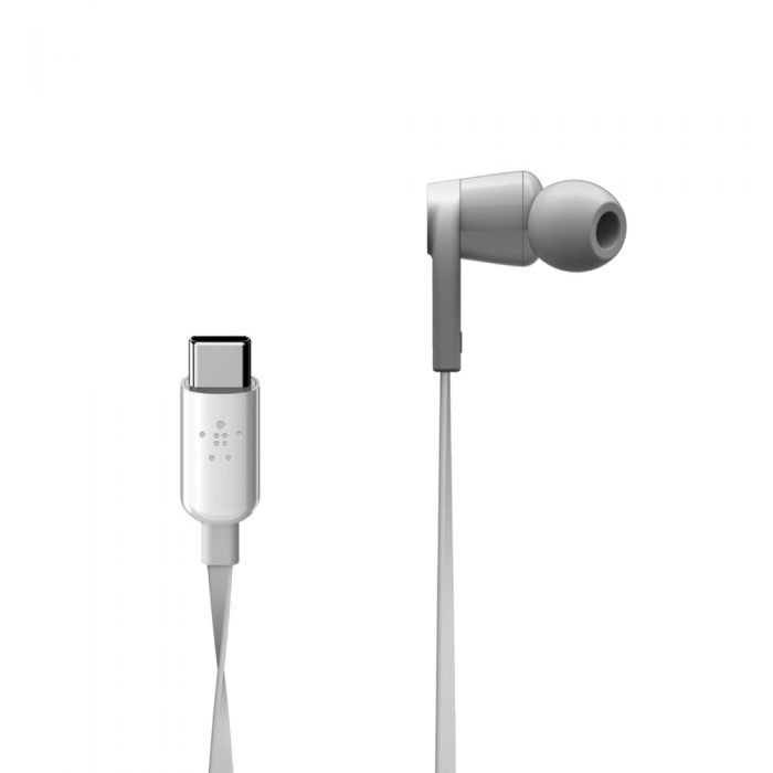 BELKIN G3H0002btWHT USB-C, In-Ear Headphones, WHITE BELKIN G3H0002btWHT USB-C, In-Ear Headphones, WHITE