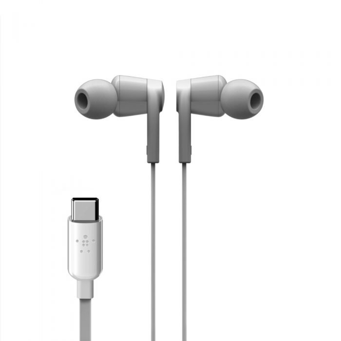 BELKIN G3H0002btWHT USB-C, In-Ear Headphones, WHITE BELKIN G3H0002btWHT USB-C, In-Ear Headphones, WHITE