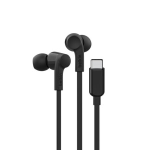 BELKIN G3H0002hqBKV2 USB-C® Wired Earbuds with Adjustable Volume Limiter,  Black