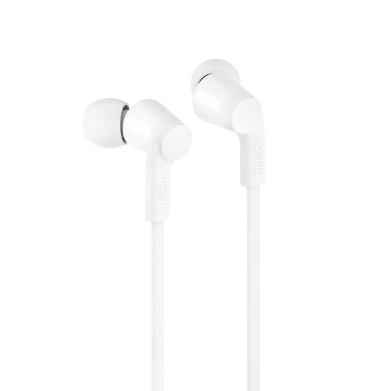 BELKIN G3H0002hqWHV2 USB-C® Wired Earbuds with Adjustable Volume Limiter,  White