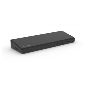 BELKIN INC007vfBK USB-C Triple Display Dock 4K (DisplayLink)