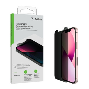 BELKIN OVA080zz Tempered Privacy Glass Anti-Microbial iPhone 13 Μini, EZ tray BELKIN OVA080zz Tempered Privacy Glass Anti-Microbial iPhone 13 Μini, EZ tray
