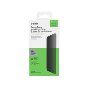 BELKIN OVA159hq ScreenForce TemperedGlass Anti-Microbial Screen Protection for iPhone 16 Pro