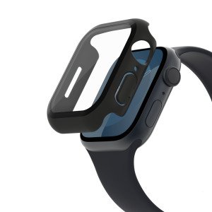 BELKIN OVG003ZZBK-REV TemperedCurve 2-in-1 Treated Screen Protector + Bumper for Apple Watch