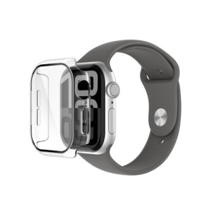 BELKIN OWA002hqCL ScreenForce TemperedCurve 2 in 1 360 Anti-Microbial Series 10 - Clear - 42mm