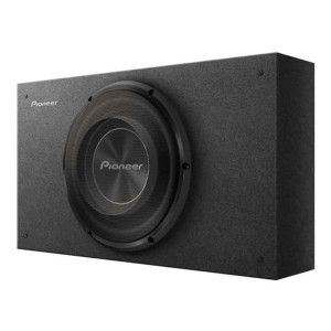 PIONEER TS-A2500LB 25 cm / 10" A-Series Shallow Component Subwoofer Enclosed,  1200 W MAX. 300 W NOM