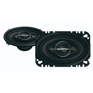 PIONEER TS-A4671F 4"x6" 4-Way Coaxial System (210 W) PIONEER TS-A4671F 4"x6" 4-Way Coaxial System (210 W)