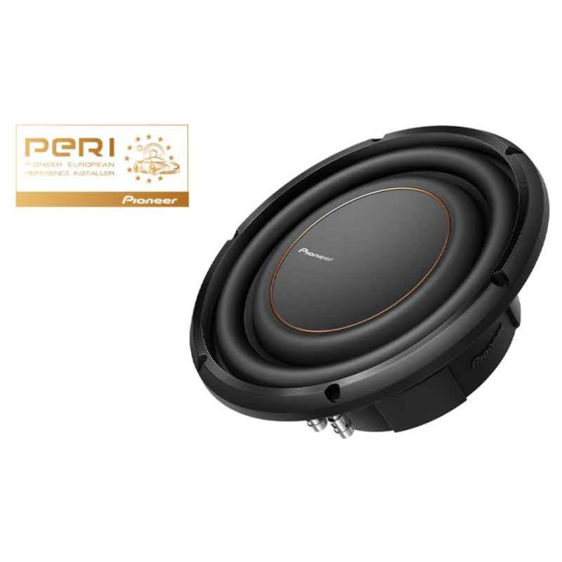 PIONEER TS-D10LS2 25cm / 10" D-Series Shallow Component Subwoofer (1300 W)