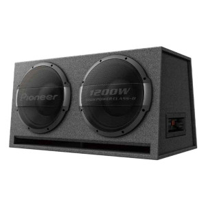 PIONEER TS-WX1220AH 30 cm x 2 bass reflex subwoofer with built-in amplifier (3000 W) PIONEER TS-WX1220AH 30 cm x 2 bass reflex subwoofer with built-in amplifier (3000 W)