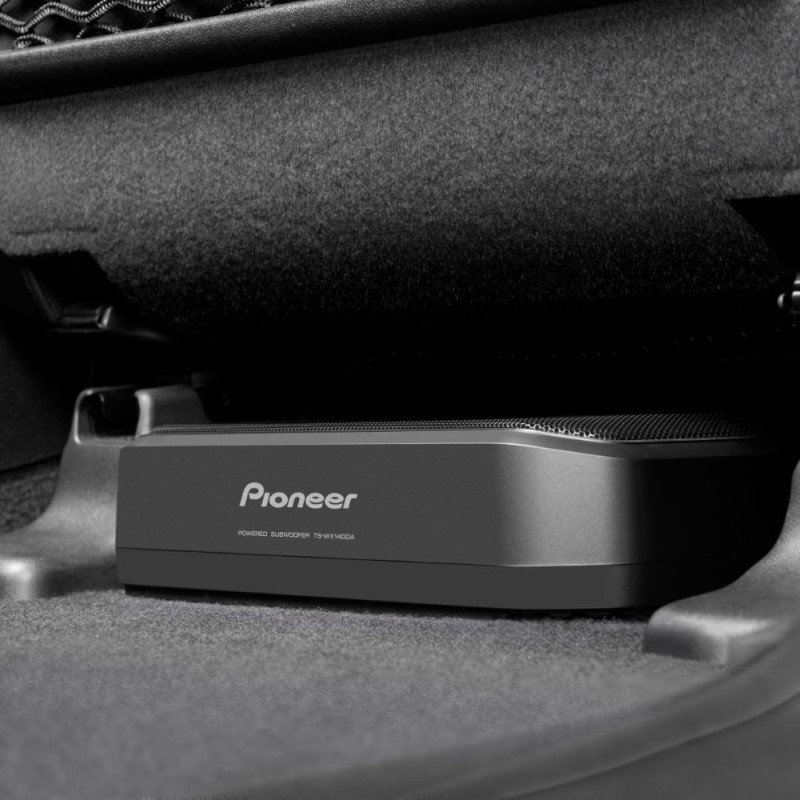 PIONEER TS-WX140DA Space Saving Active Subwoofer with built-in Class-D Amplifier