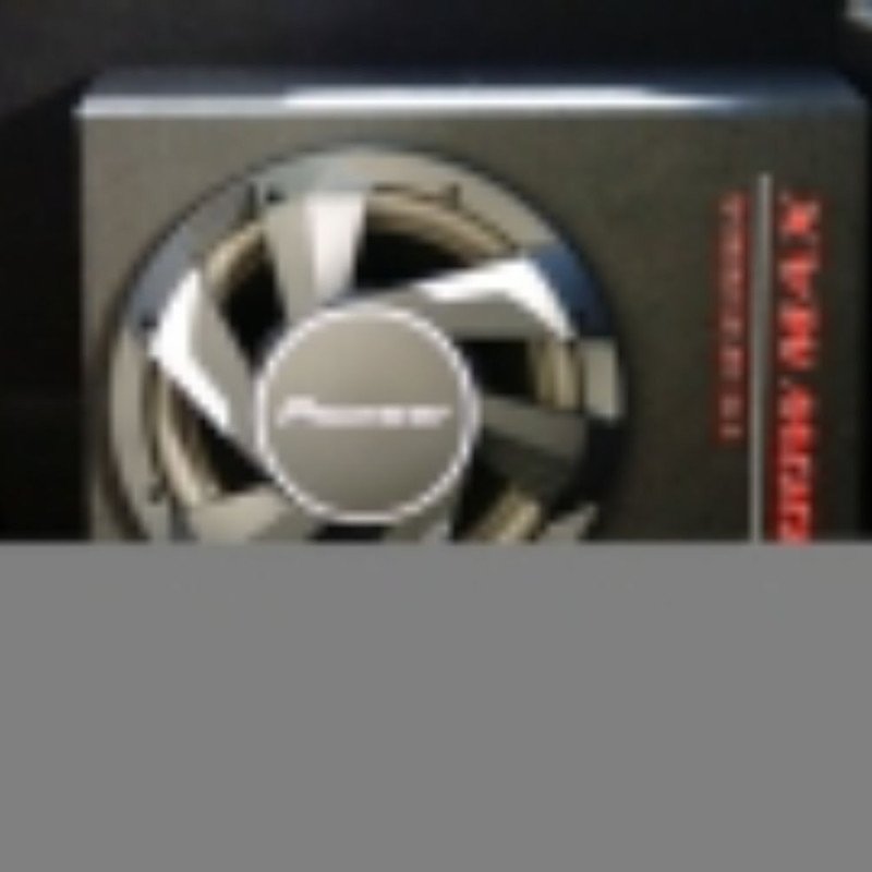 PIONEER TS-WX300A 30cm Powered Active Subwoofer with Class-D built-In Amplifier (1300 W) Single Voic