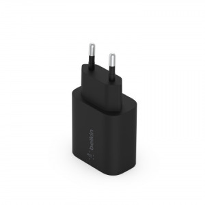 BELKIN WCA004vfBK 25W USB-C PD/PPS Home Charger, Black BELKIN WCA004vfBK 25W USB-C PD/PPS Home Charger, Black