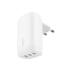 BELKIN WCC002VFWH 67W Trio USB-C PD Charger with PPS BELKIN WCC002VFWH 67W Trio USB-C PD Charger with PPS