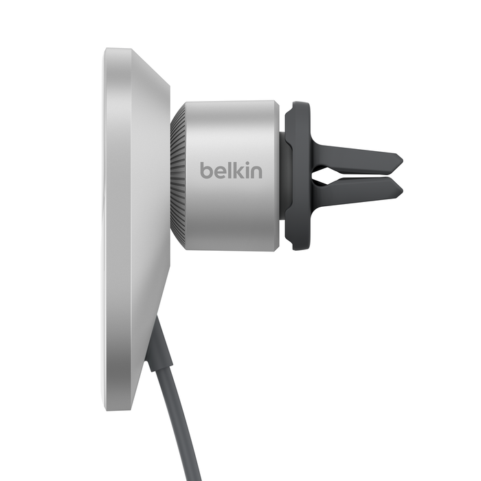 BELKIN WIC008BTGR-NCV2 BOOST^CHARGE Qi2 15W Magnetic Car Vent Mount (No car charge incl)