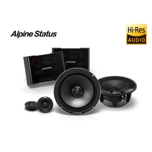 ALPINE HDZ-65CS Status 6.5" 2-Way Component Speakers (Slim Fit)