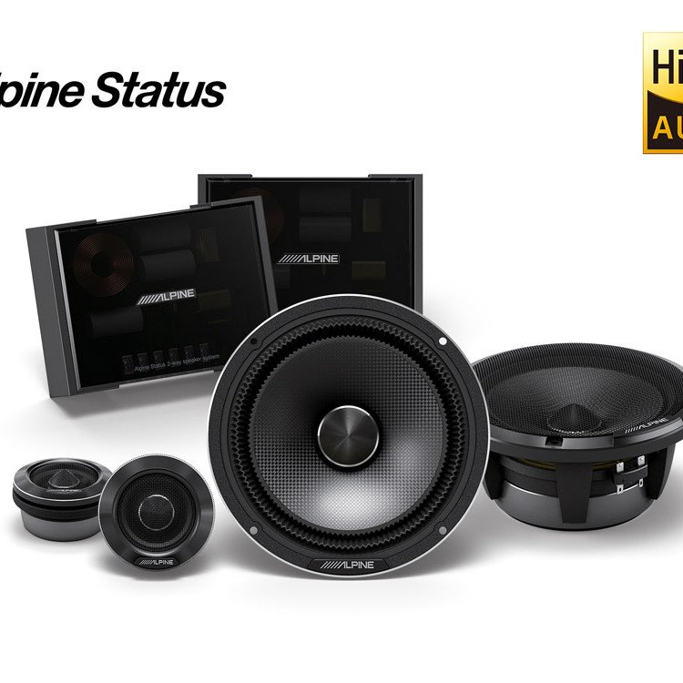 ALPINE HDZ-65C Status 6.5" 2-Way Component Speakers