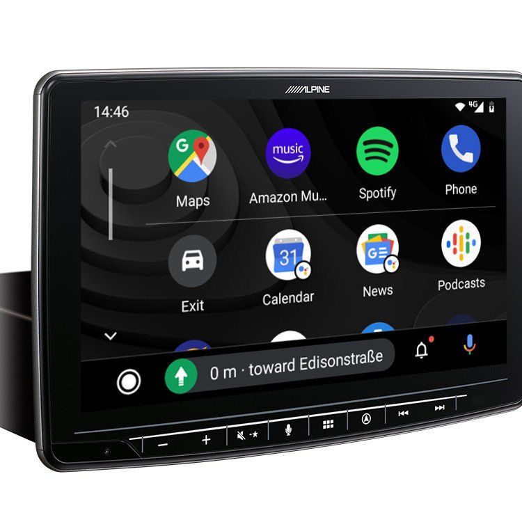 ALPINE INE-F904DU Halo 9 Navi Motorhome Navigation Bundle for FIAT Ducato 3
