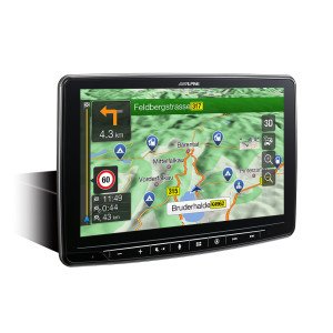 ALPINE INE-F904S907 Halo 9 Navi Motorhome Navigation Bundle for MB Sprinter 907