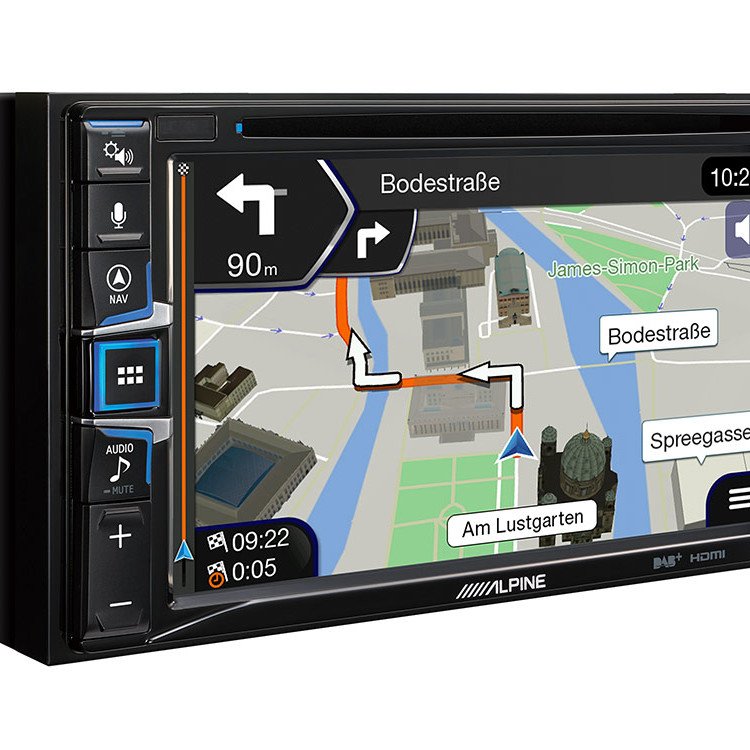 ALPINE INE-W611D 6.5" Navigation System with DVD Player