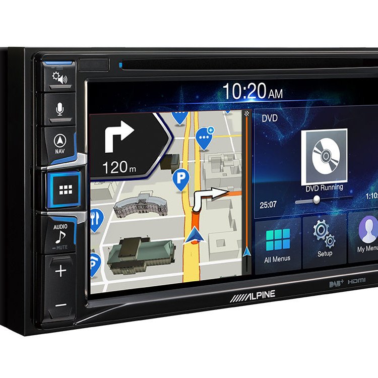 ALPINE INE-W611D 6.5" Navigation System with DVD Player
