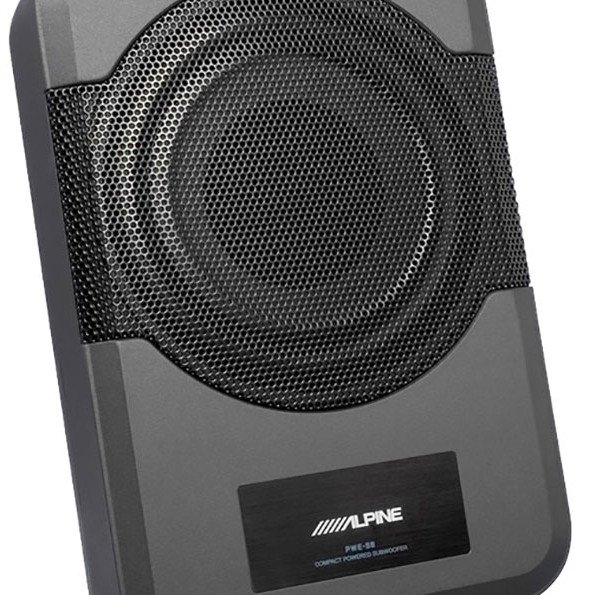 ALPINE PWE-S8 ΕΝΕΡΓΟ SLIM SUB, 8", 240/120RMS, 34X23X7cm