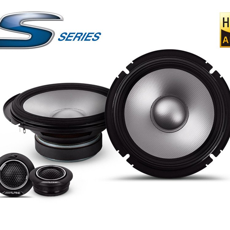ALPINE S2-S65C 6.5" (16, 5cm) Component 2-Way Speaker