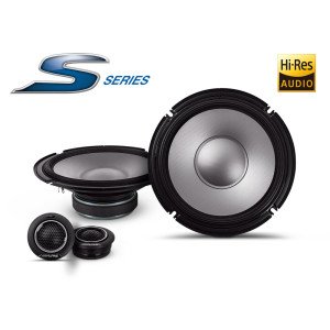 ALPINE S2-S80C S-Series 20cm (8”) Component 2-Way Speakers