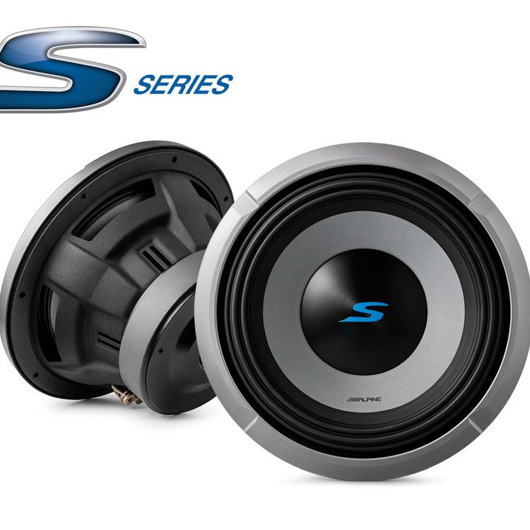 ALPINE S2-W10D4 S-SERIES 25CM (10") SUBWOOFER 4OHM-DV