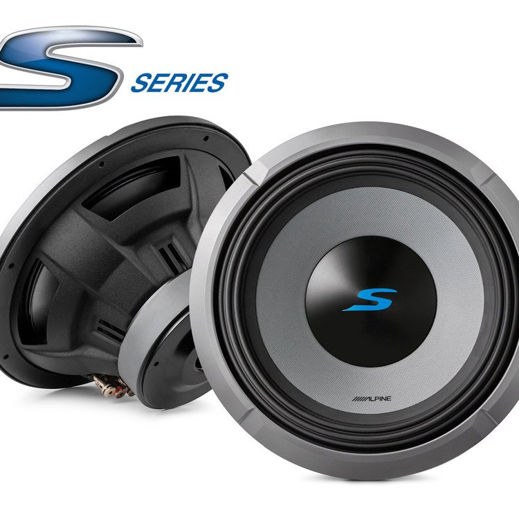 ALPINE S2-W12D2 12" S-Series subwoofer (2 ohm + 2 ohm)