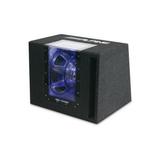 ALPINE SBG-1244BP SUB-BOX, 12", 800/250RMS