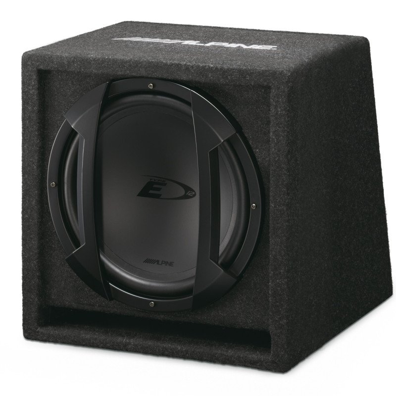 ALPINE SBG-1244BR SUB-BOX, 12", BR, 800/250RMS