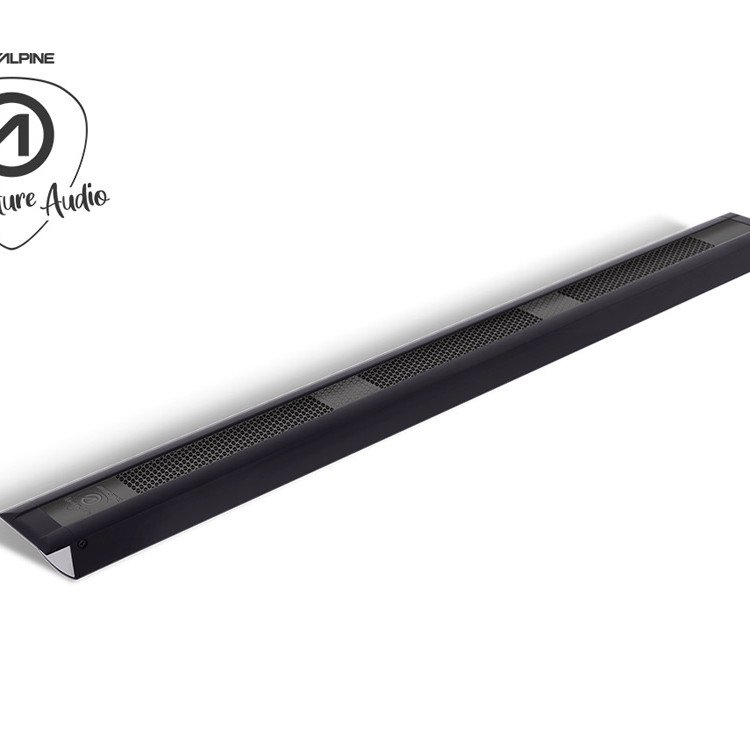 ALPINE SPC-L500FB Adventure Audio In-Cabin Speaker long (flush mount version - dark)