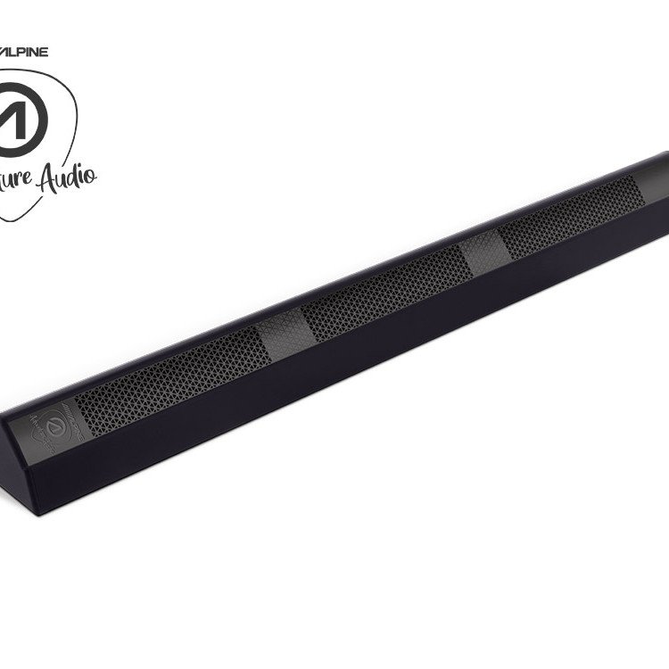 ALPINE SPC-L500SB Adventure Audio In-Cabin Speaker long (surface mount version - dark)