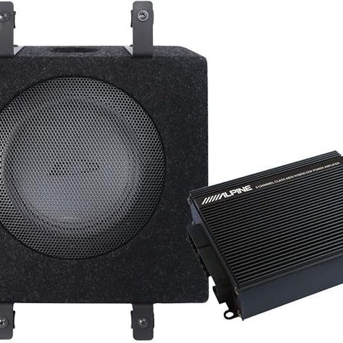 ALPINE SPC-W84AS907-2 DSP Amplifier & Subwoofer for MB Sprinter 907