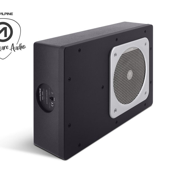 ALPINE SWC-D84L Adventure Audio In-Cabin Subwoofer