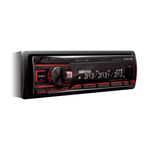 ALPINE UTE-204DAB Headunit 1-DIN BT/DAB/COLOR/3-RCA