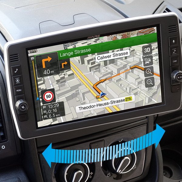 ALPINE X903D-DU2 9" Motorhome Premium Navigation System for FIAT Ducato 3