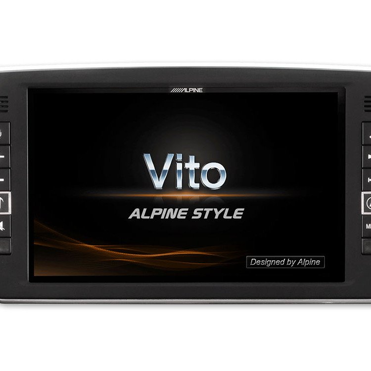 ALPINE X903D-V447 9” TS Navigation for Mercedes Vito (447),  Apple CarPlay