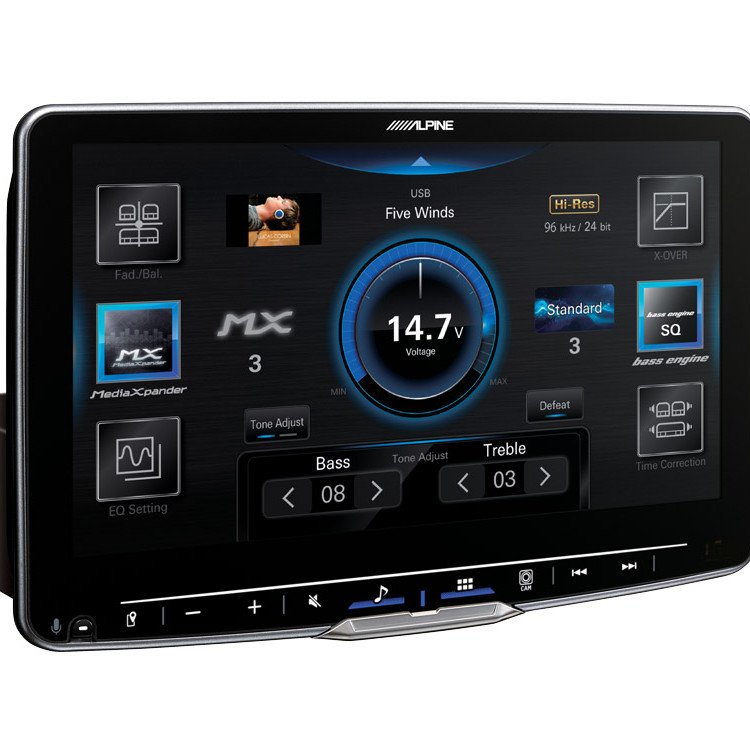 ALPINE iLX-F905D 9-Inch ,  Apple CarPlay and Android Auto