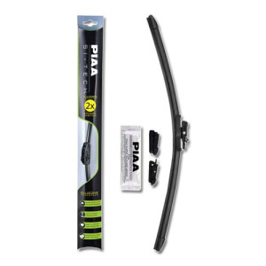 PIAA 97065B SiTech Silicone Wiper 650mm / 26" Flat BladeMulti fit arm adapters included